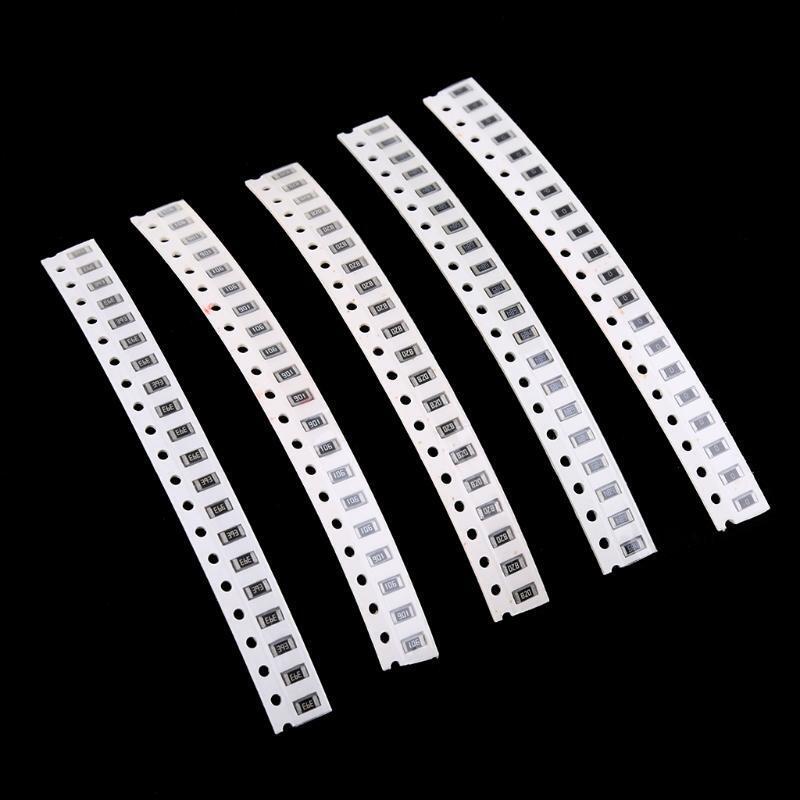 640 Pcs DIY 1206 SMD 64 Values 1ohm~10Mohm Resistors Assortment Kit 5%