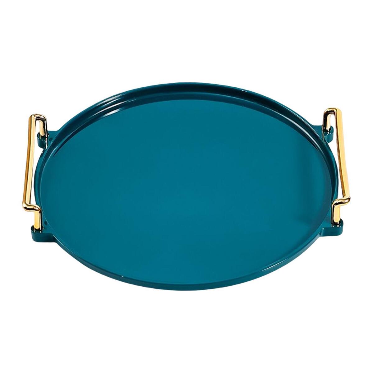 Decorative Serving Tray Sturdy Reusable Plate for Bedroom Breakfast Events