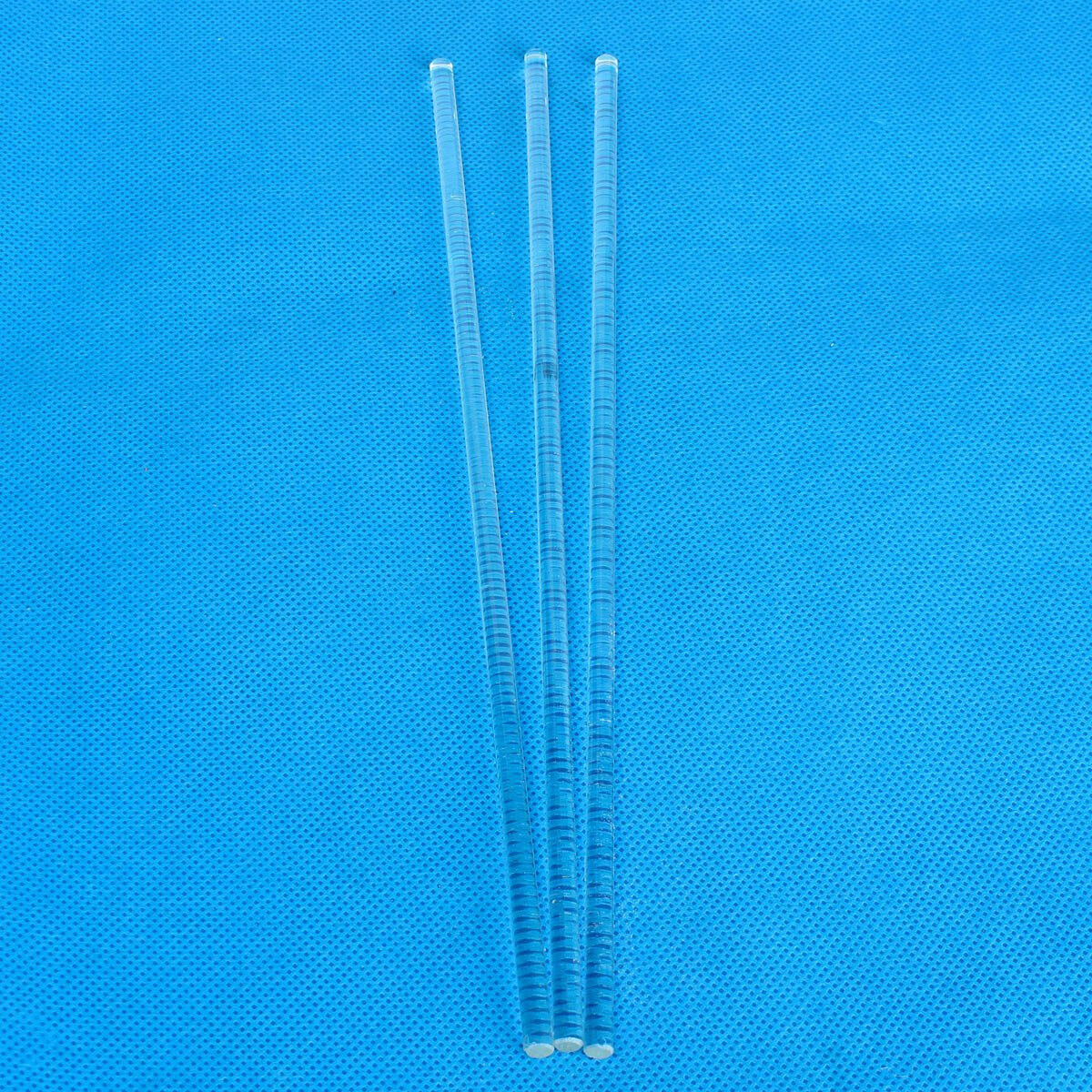 Glass Stirring Rod Stirrer Mixer Glass Bar 300mm 6mm Lab Glassware Experimental