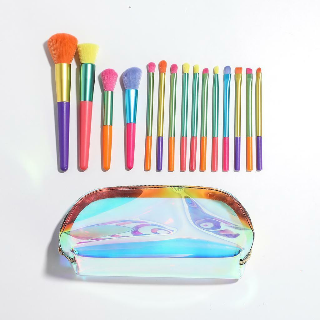 15 Pieces Makeup Brushes Set,  Brush Cosmetic Brushes Kit Eyeshadow