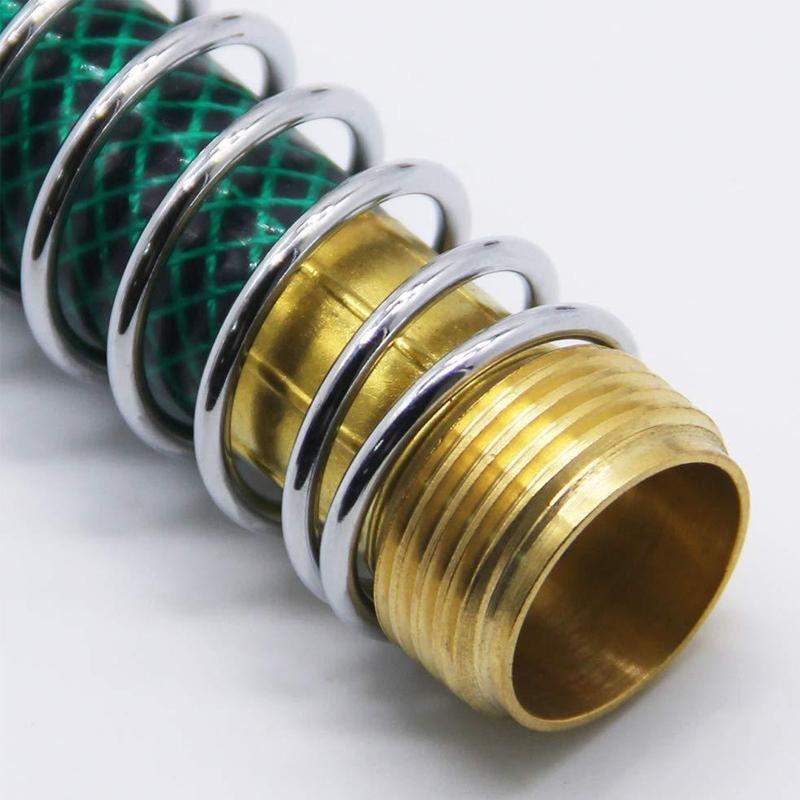 Hose Connector with Coil Spring Easy Installation Garden Hose Extension Adapter