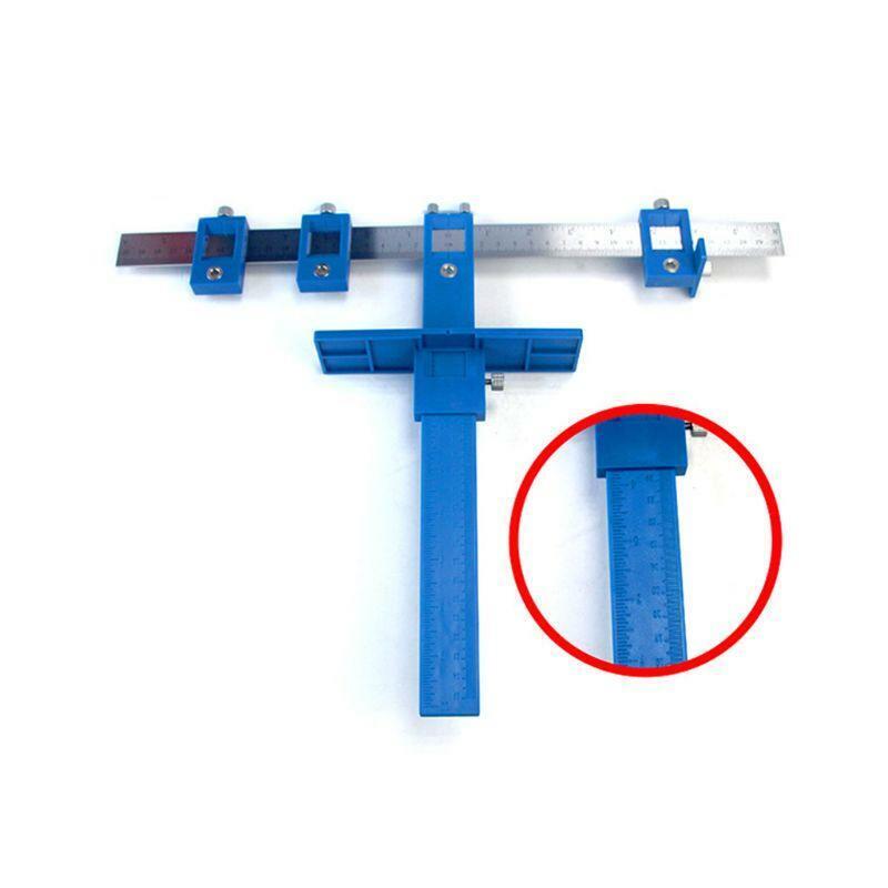 Multi-function Drill Punch Locator Furniture Woodworking Drill Guide Drilling