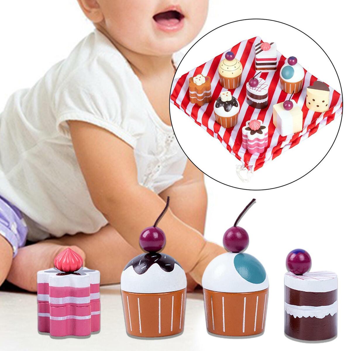 9 Pieces  Simulation Food  Accessories for Interactive Gifts