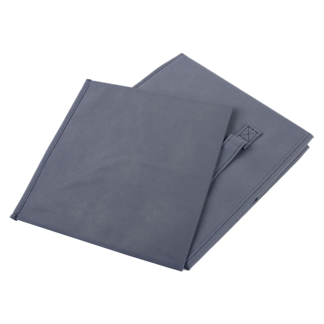 BLACK Square Foldable Fabric Storage Box Collapsible Home Clothes Organizer Li