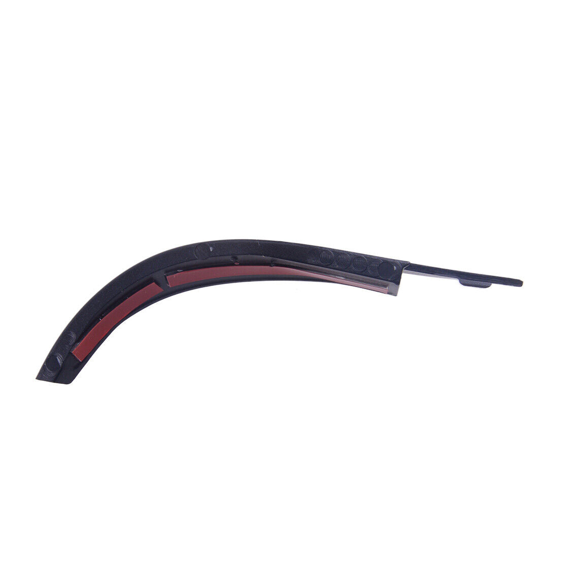 Roof Hard-Top Rain Groove Gutter Extension fit for Jeep Wrangler JK 07-17 Black
