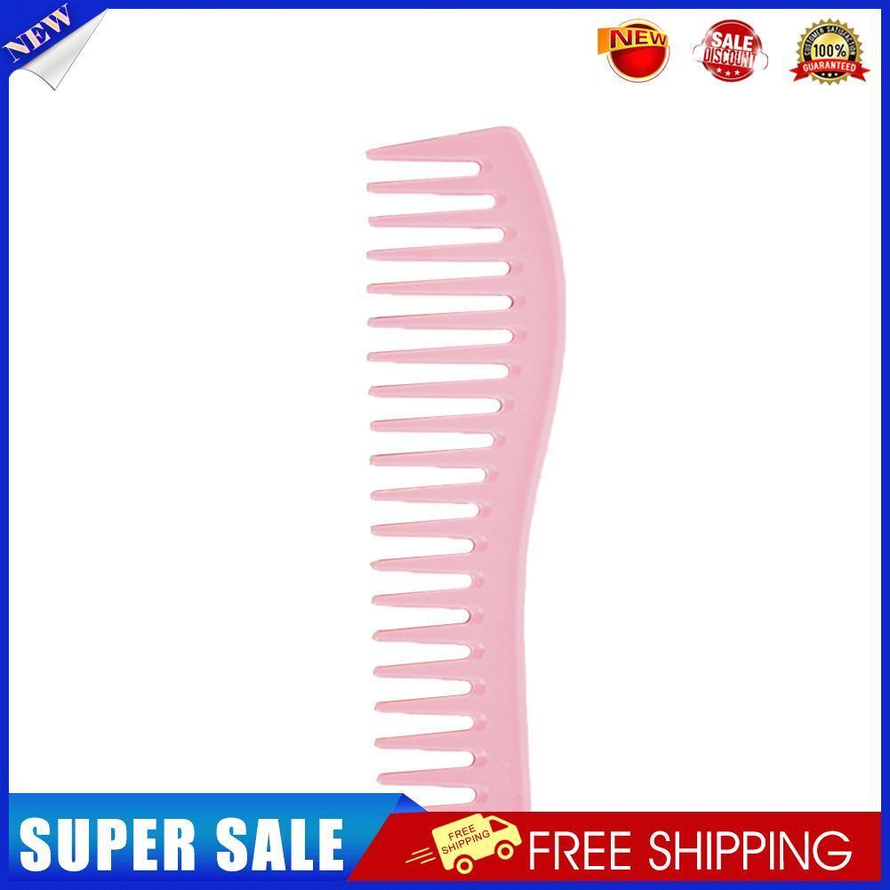 Hairdressing Comb Hair Styling Hand Grip Comb Hair Salon Tools (Pink)