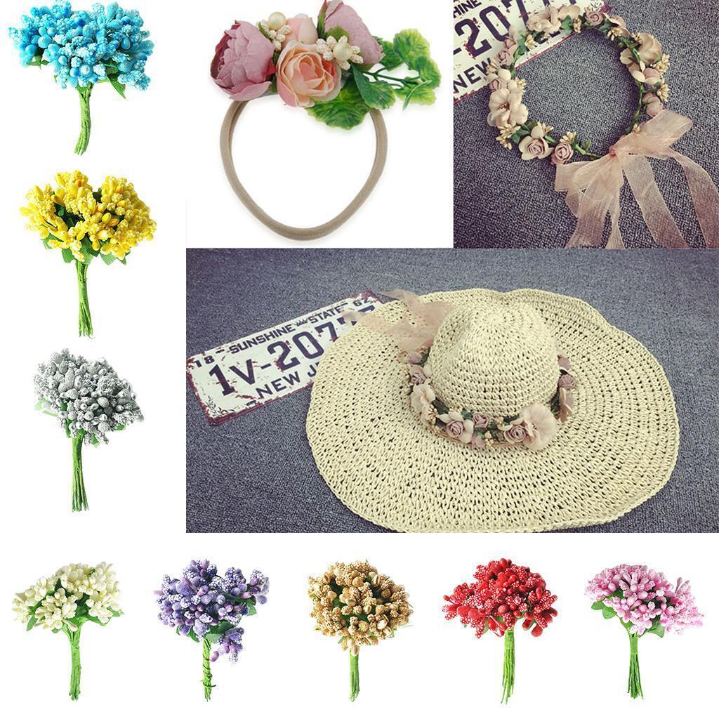 Artist Gather Two Bunch of 24pcs  Stamen Pistil for Wedding