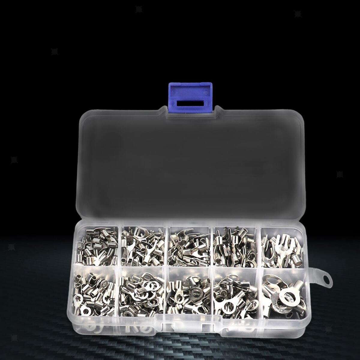 Crimp Terminal Non Insulated Female Terminals Assortment Kit for Automotive
