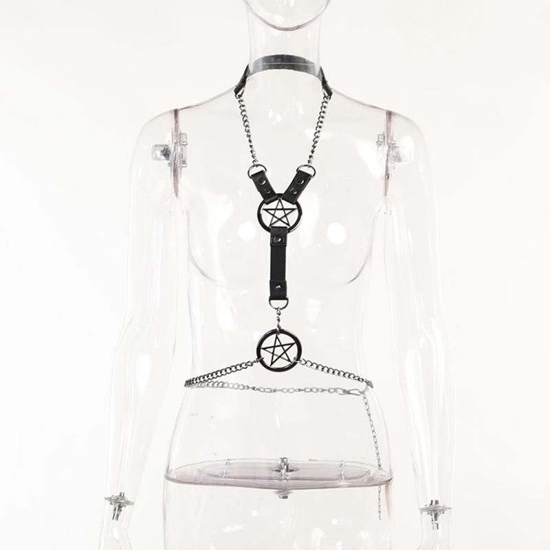 Chest Bracket Bra Chain Body Harness Belt Chain Body Chain Bra Necklace