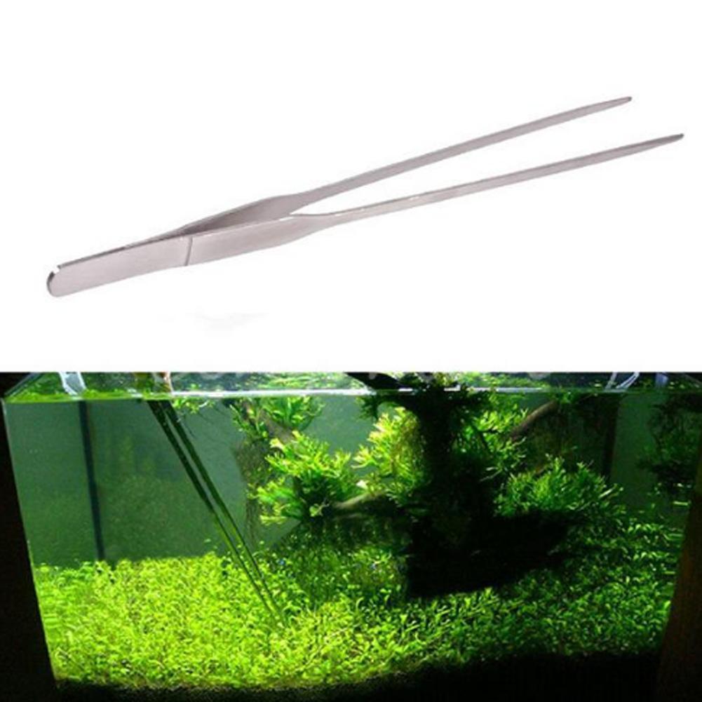 Universal 27CM Aquarium Plant Shrimp Reef Tank Straight Tweezer Straight