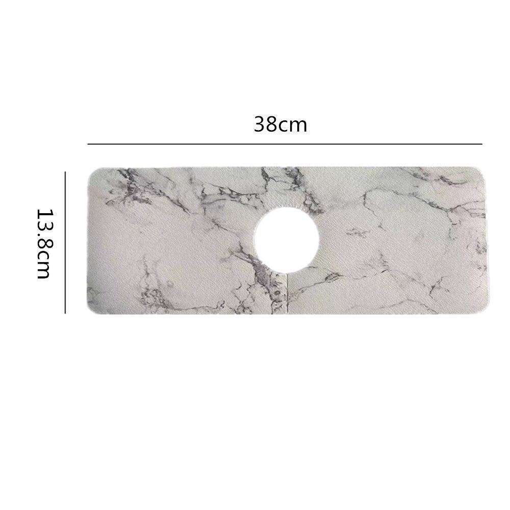 Slip Diatom Mud Faucet Absorbent Mat Splash-proof Water Mat Faucet Bottom Mat