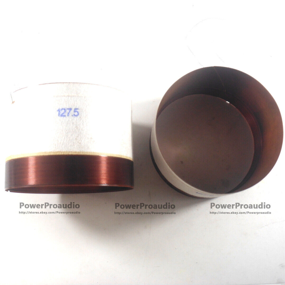 2PCS 127.5MM Audio Bass Speaker Voice Coil Subwoofer Woofer Sound In /Out