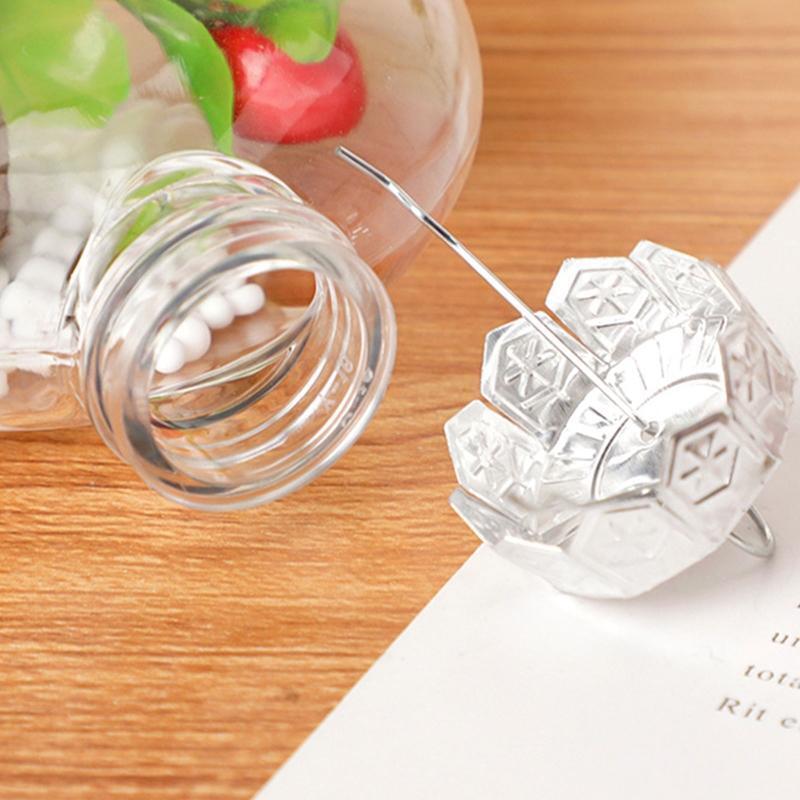 Christmas Trees Ornaments 2.4 Inch Ball for DIY Christmas Crafts Valentine Decor