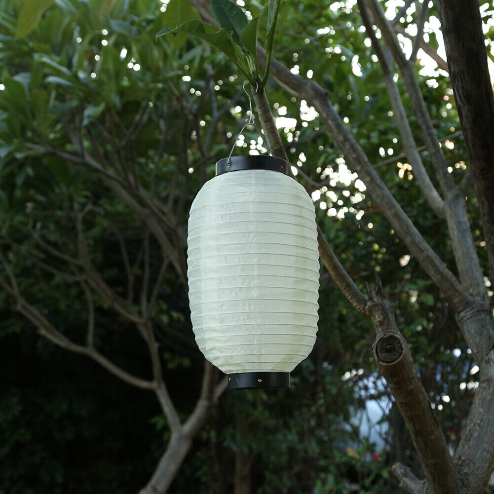 2pcs Japanese Lantern Waterproof Festival Sushi Restaurant Decor (A Beige)