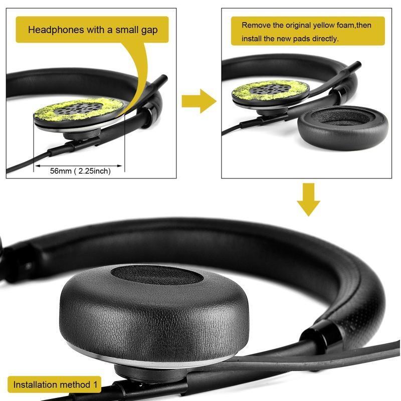 Upgraded Earpads forJabra evolve 20 20se 30 30II Headphone Cushion Earcups