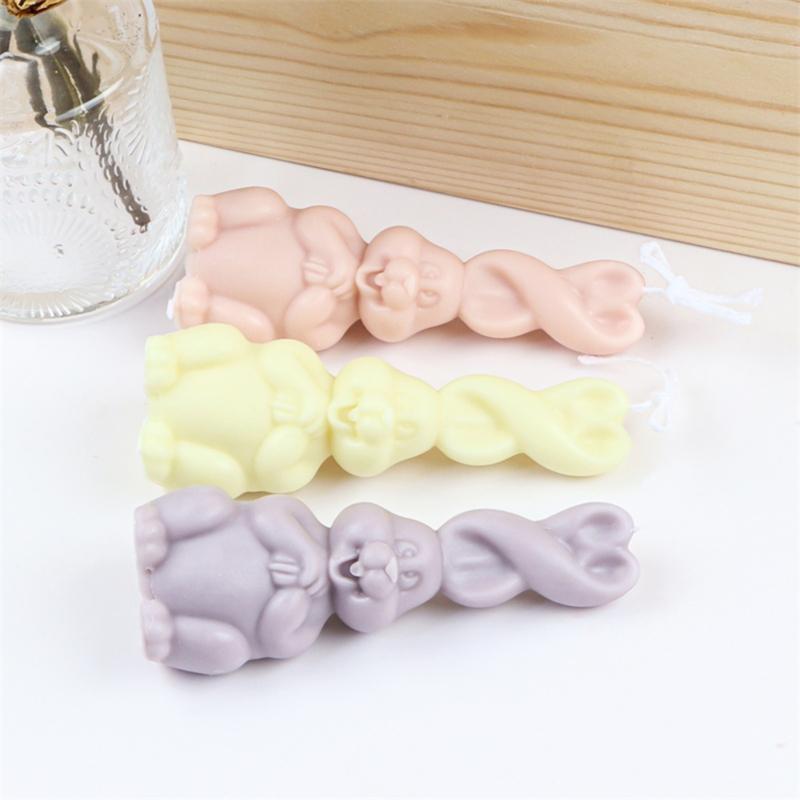 Buuny Craft Art Candle Silicone Mold for Candle Handmade Soap Desktop Ornaments