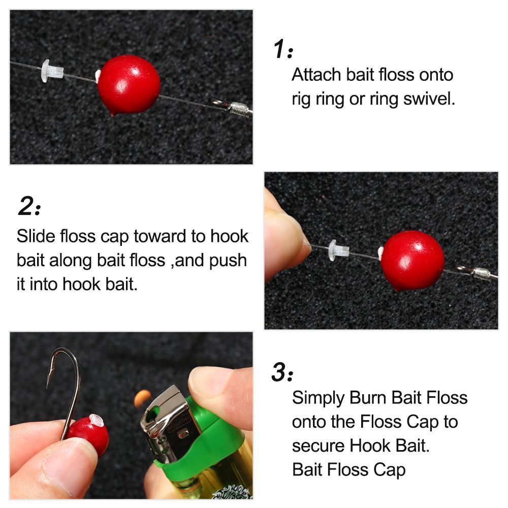 Pop UP Boilies Stop Carp Fishing Stoper Fishing Hair Chod Hook Stops Beads