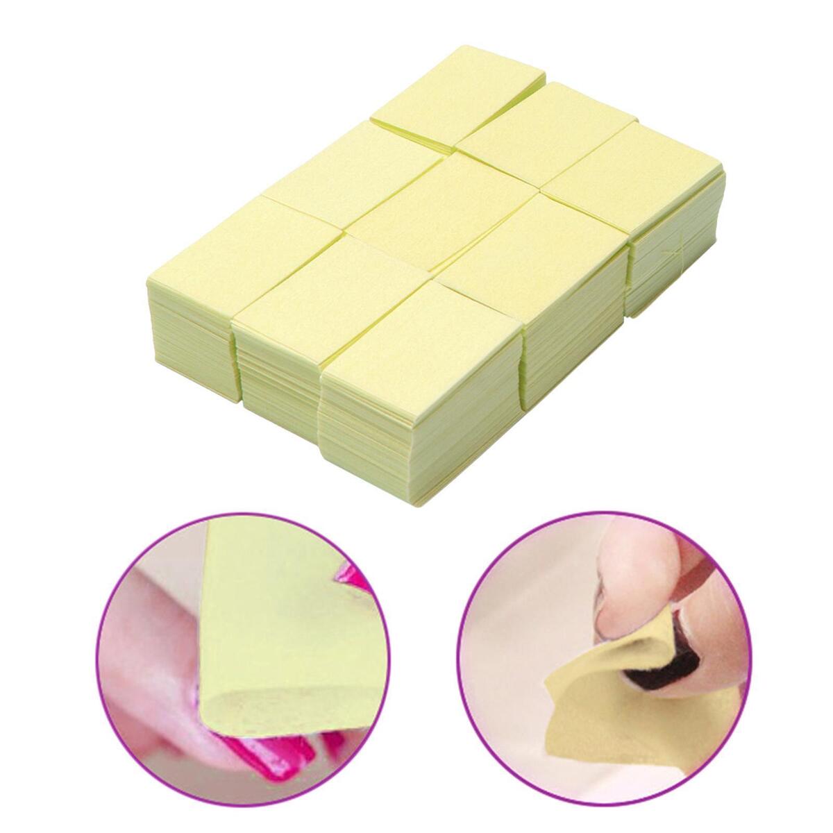 1000Pcs/Set Gel Nail Polish Remover Wipes Cleaner Nail Remover Towel Cleaner