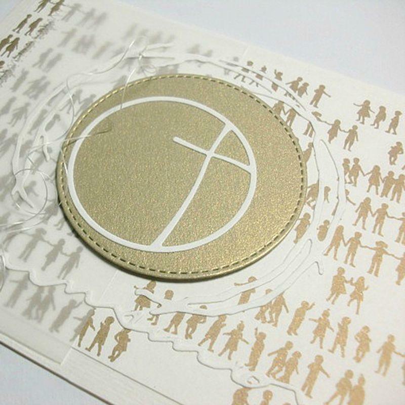 Round Cross Metal Cutting Dies Stencil Scrapbooking DIY Album Card Embossing