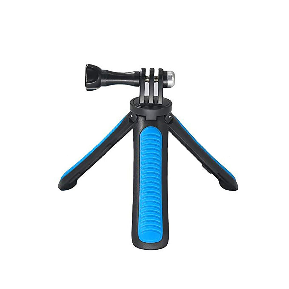 Mini Selfie Tripod Stick for GoPro Hero 8/7/5/4/3+/3 Xiaoyi 4K Camera Black+blue
