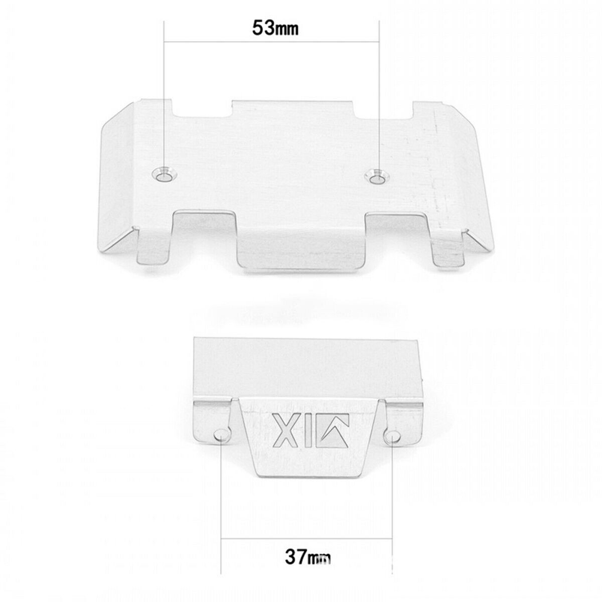 Chassis Armor Differential Lock Armor Plate Armor for 1/10 EX86190 RC Car Parts