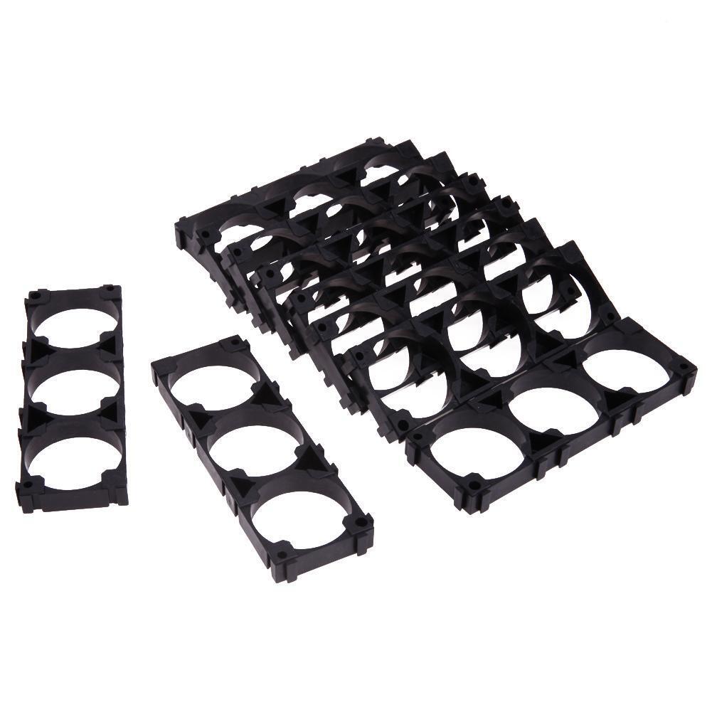 10pcs/lot 32650 3x Battery Holder Bracket Cell Safety Anti Vibration Plasti