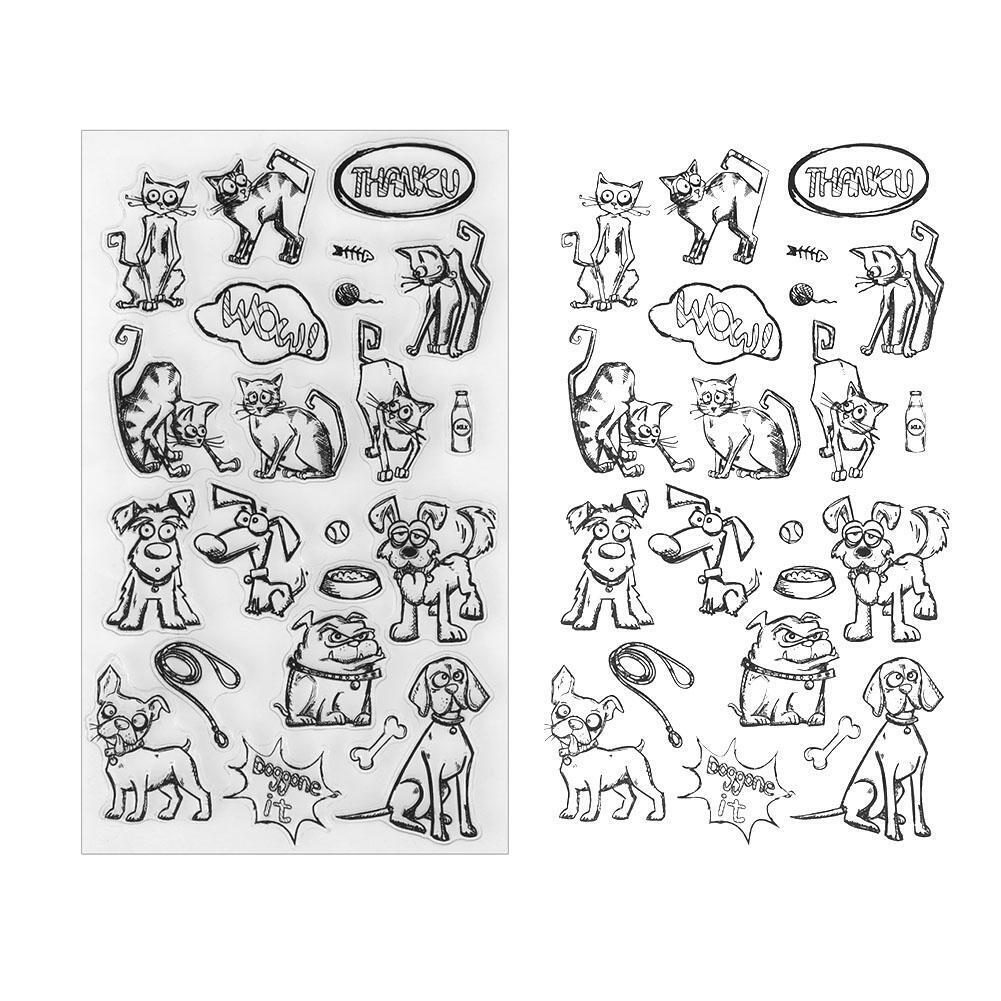 Clear Silicone Stamp Seal for DIY Scrapingbook Album Decoration(SC204)