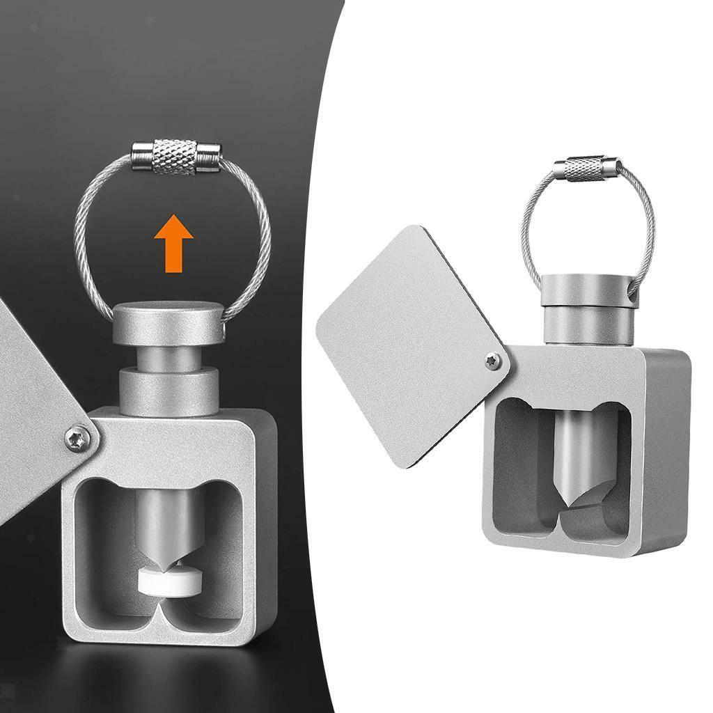 Aluminum Multifuntion Pill Box Medicine Holder Case for Outdoor
