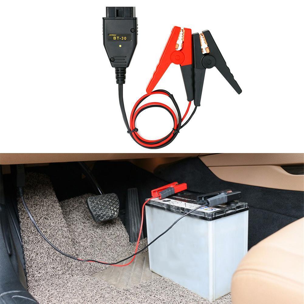 AUTOOL BT-30 Car OBD2 Battery Replacement Tool Emergency Power Supply Cable