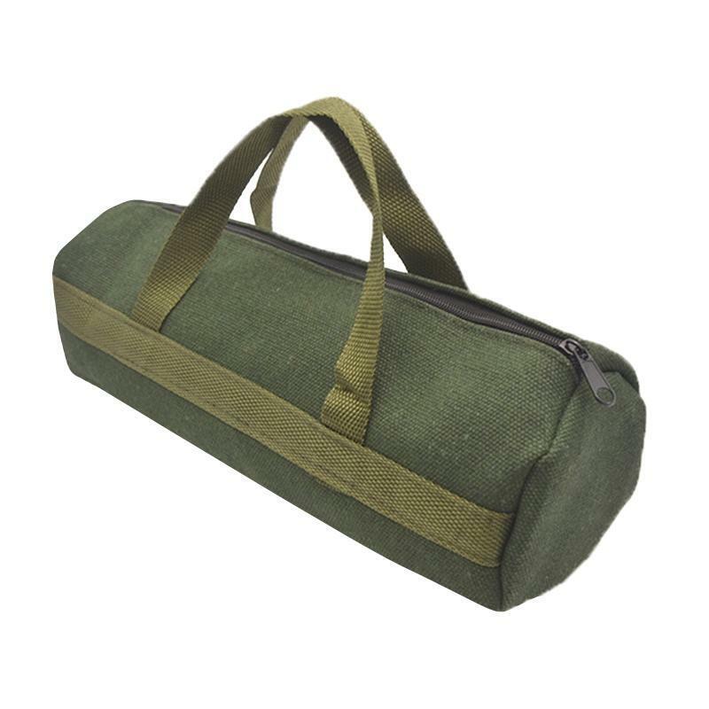 Thickened Canvas Tool Pouch Electrical Tool Organizer Bags Canvas Tool Tote Gift