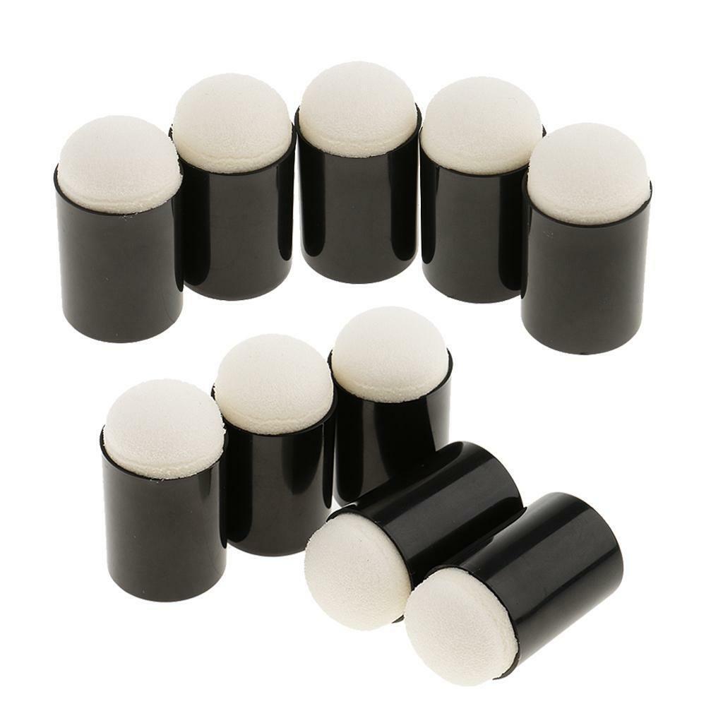 10pcs Finger Daubers Sponge Stamping Brush Children Graffiti Painting Tool