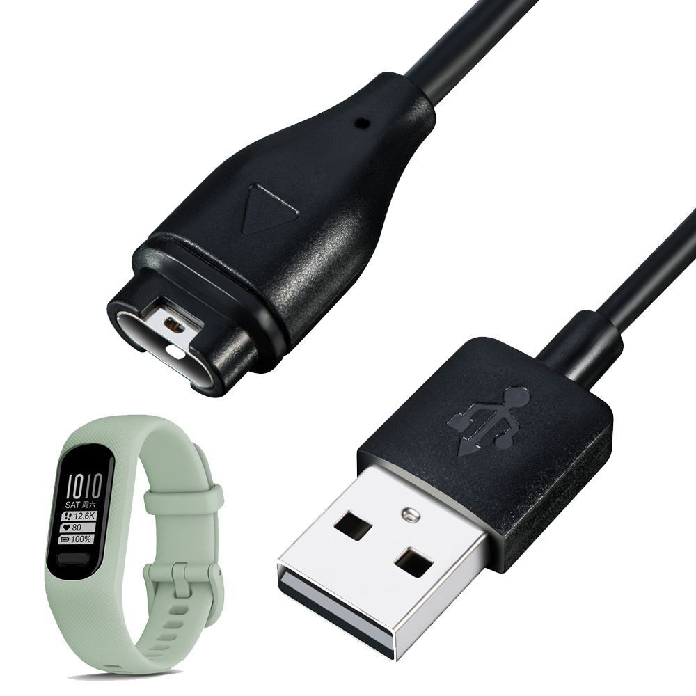 Replacement USB Cable Power Adapter Charging Cord Charger For Garmin Vivosmart5