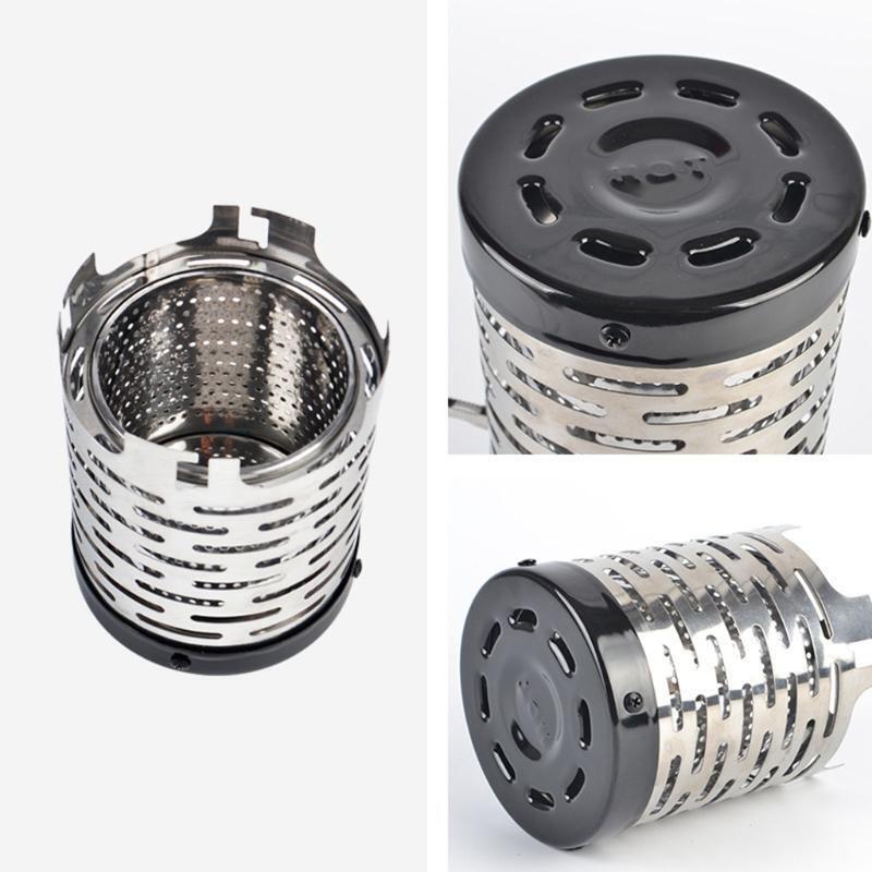 Outdoor Mini Heater Stove Stainless Steel Camping Tent Warming Stove Cover