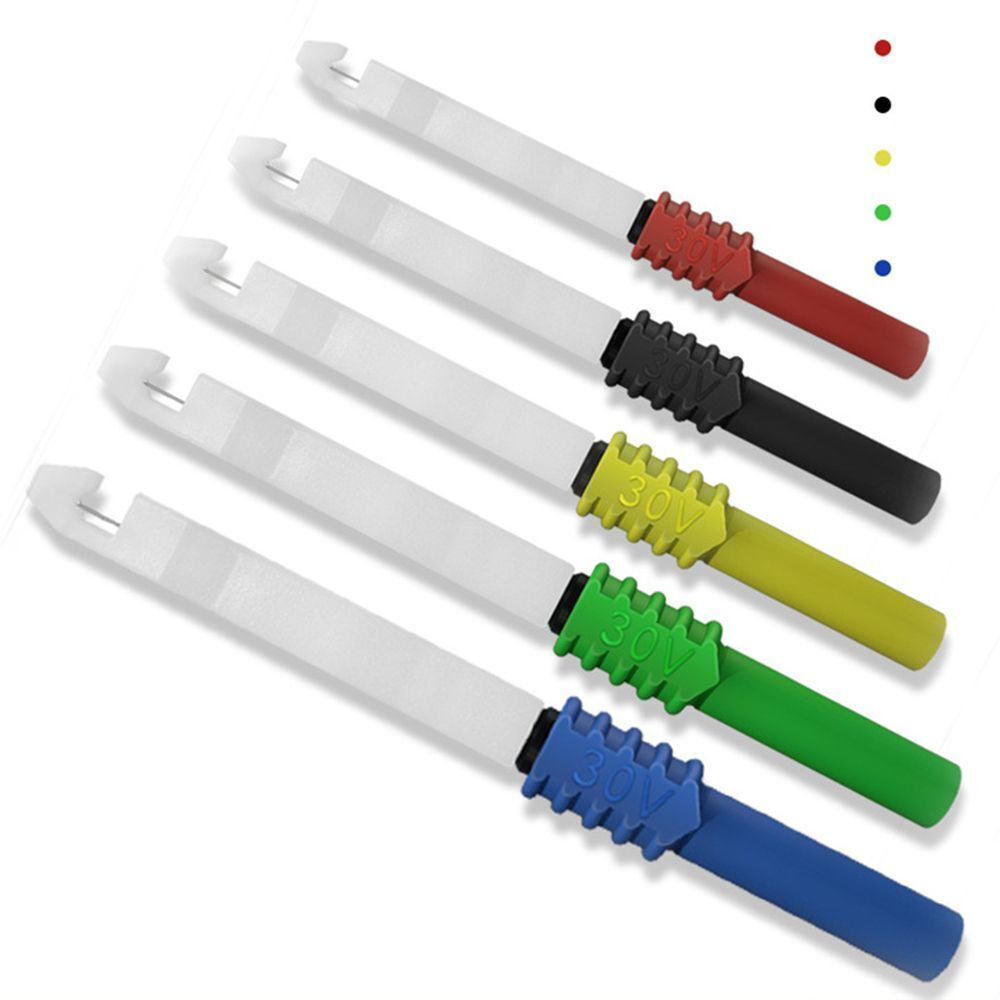 Non-destructive Pucture Needles Set Test Probe Multimeter Probe Banana Plug