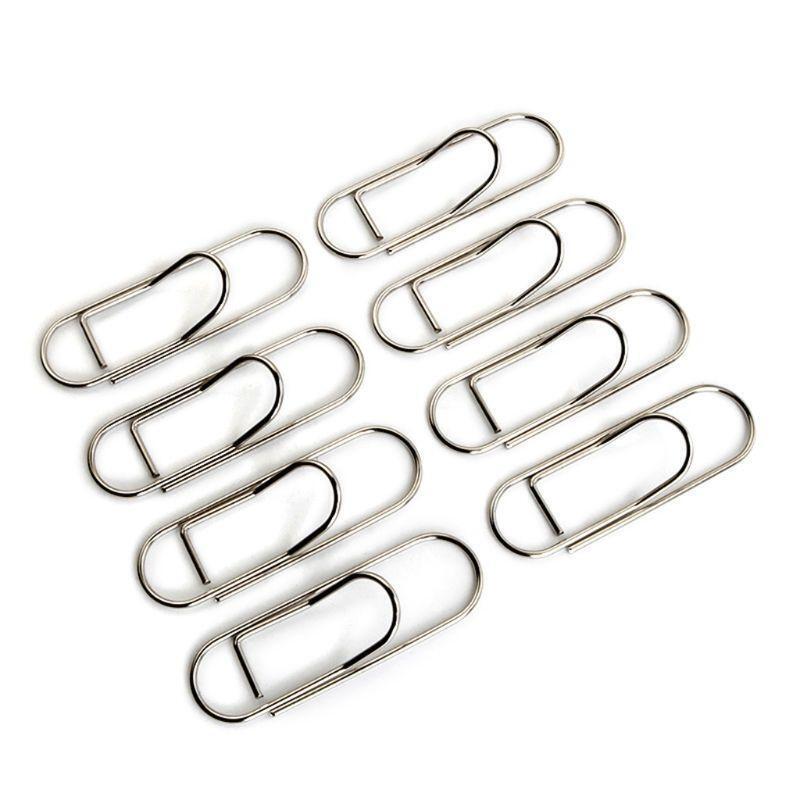 Metal Paper Clips Large Binder Clips Small Book Page Divider Decorative Bookmark