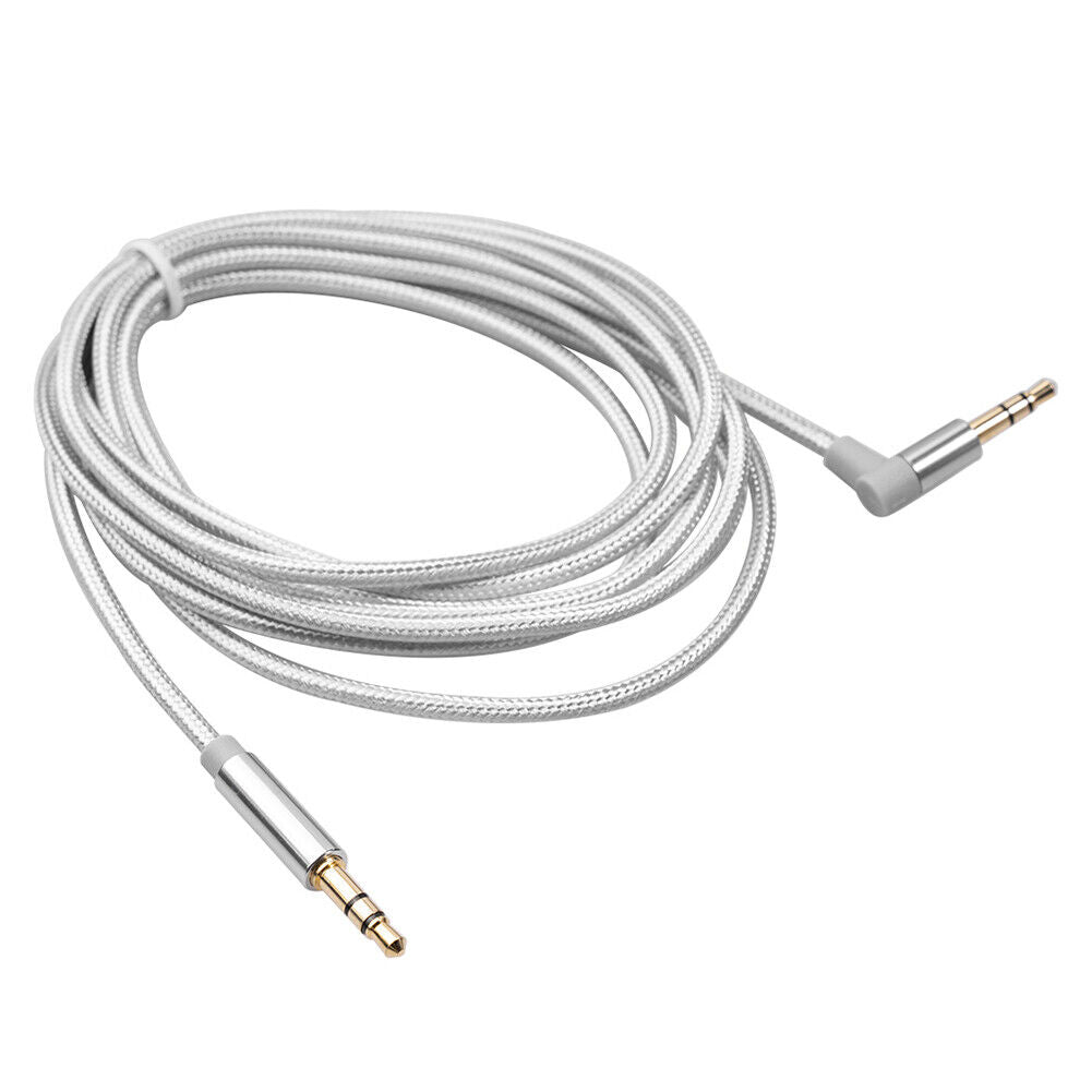 AV01S 3.5mm Aux Jack Male to Male Audio Cable for Car Headphones (3 meter)
