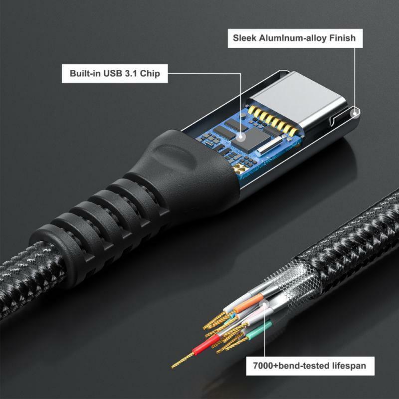 Durable Type-C/USB-C Female to USB3.0 Male Converter Cable for Cellphone Tablets