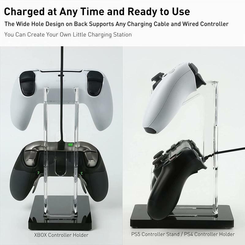 Controller Organizer for Desk Display Controller Stand for PS5/ PS4/ Xbox Serie