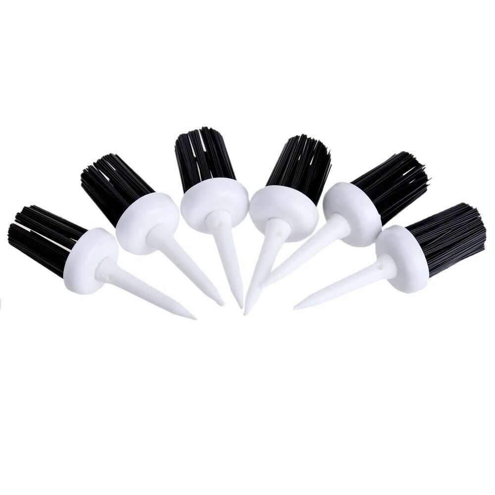 Nylon Brush Style Golf Tee Driver 57mm Accessories Practice Training Aids 50pcs