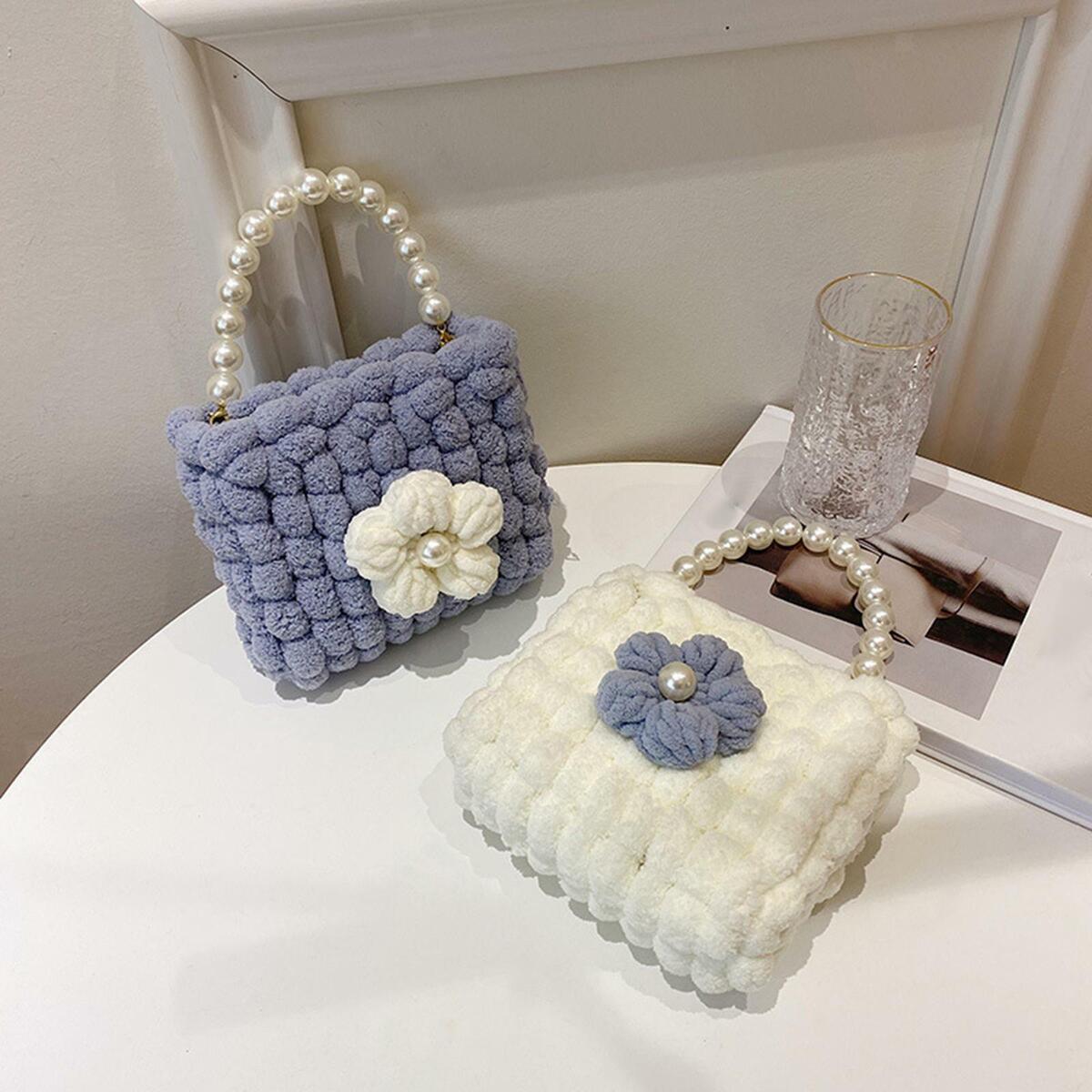 Bag DIY Materials Accessories for  Crochet Bag   Handmade