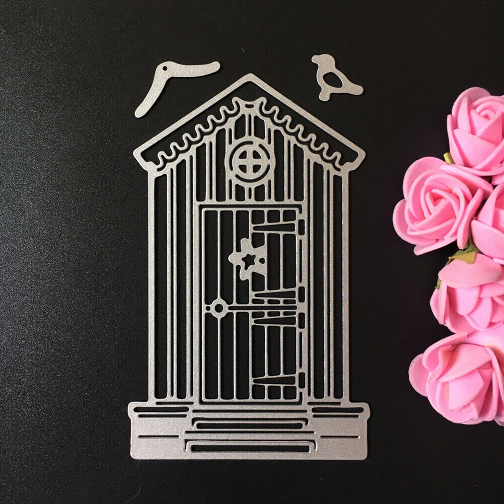 DIY House Embossing Metal Die Cutting Scrapbook Stencils Decorative Cards