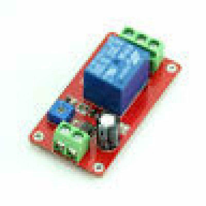 12V Delay Timer Relay NE555 Adjustable Delay Switch 1 to 20 Second DC New