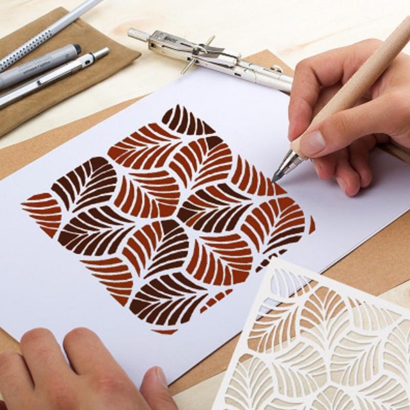 Leaf Cover Metal Cutting Dies Stencil Scrapbooking DIY Album Stamp Paper Emboss