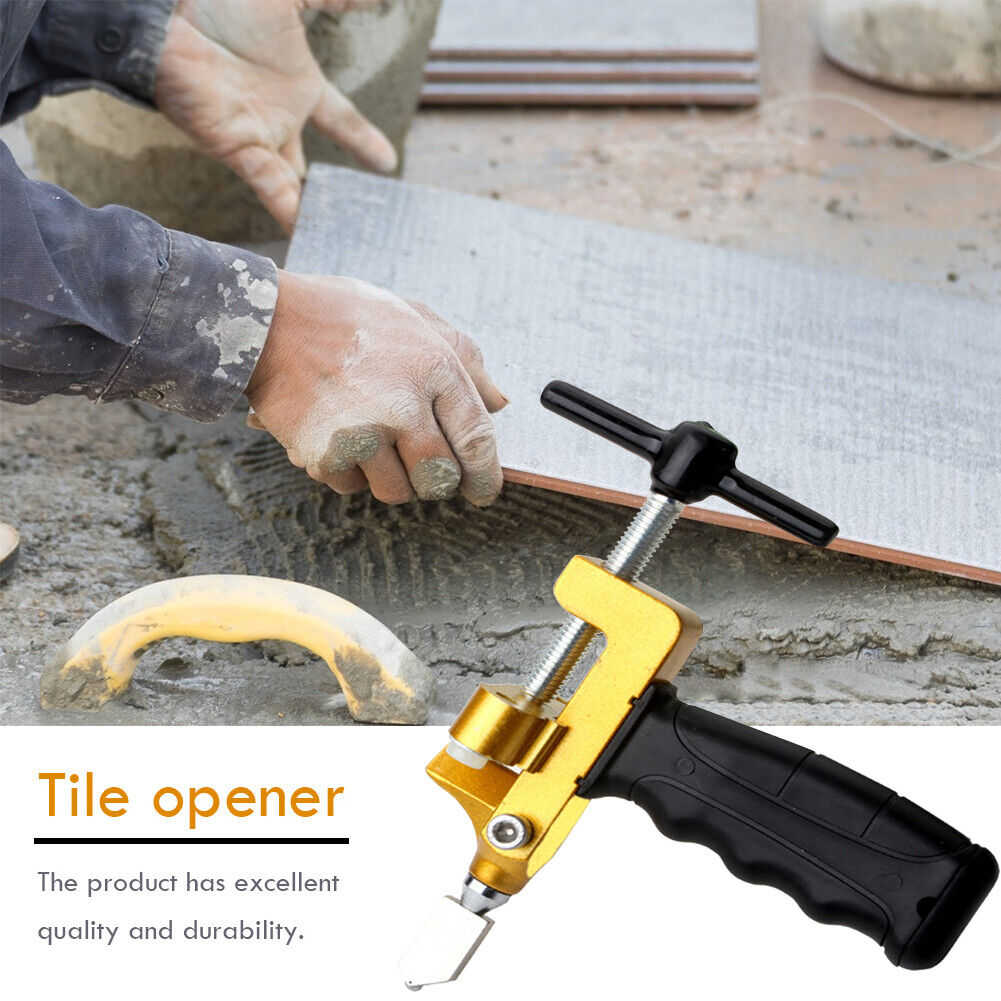 2 in 1 Ceramic Tile Opener Divider Manual Glass Cutter Diamond Cutting Tool
