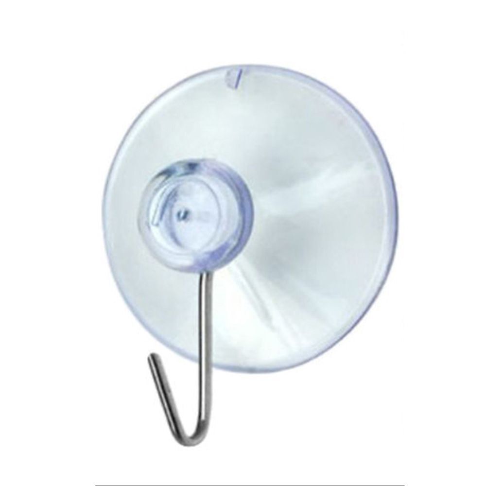 Glass Wedding Supplies Rubber Hangers Suction Cup Sucker Transparent Wall Hook