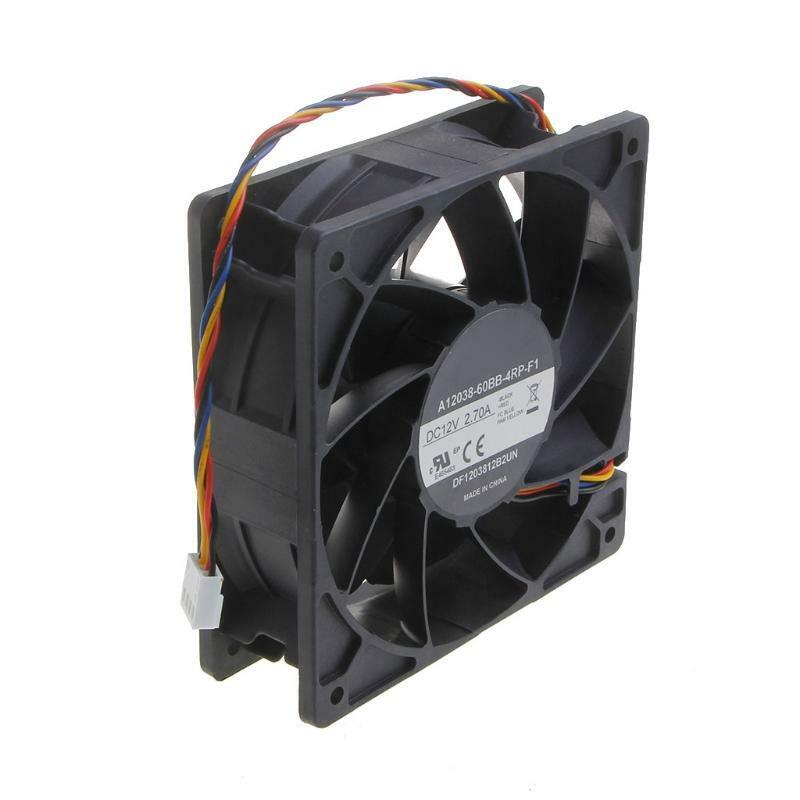 A12038~60BB~4RP~F1 6000RPM Cooling Fan 120mm Chassis Radiator for Bitcoin Miner