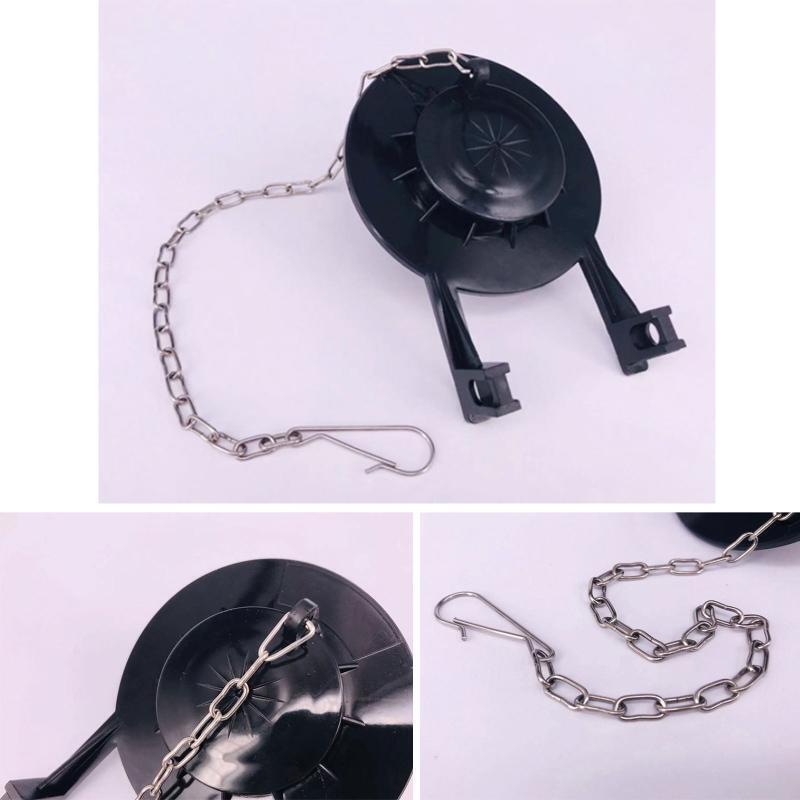 Toilet Flapper Cover Bathroom Water Saver Home Seal Tank Ring Adjustable