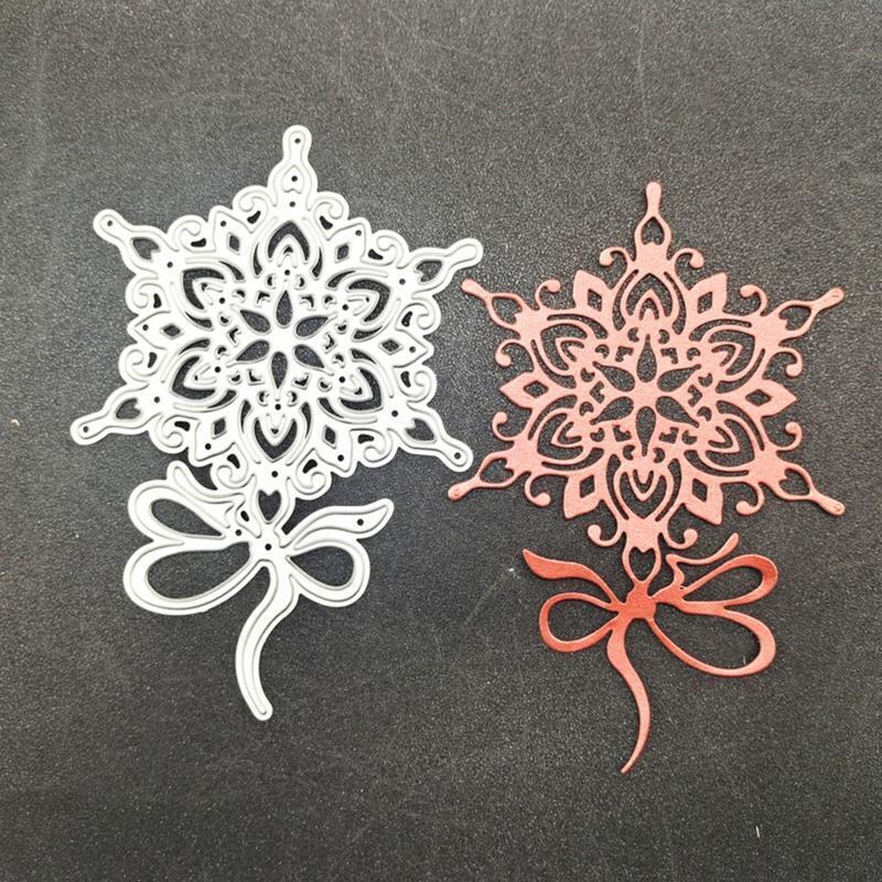 Mandala Flower Metal Cutting Dies Stencil Scrapbooking DIY Album Stamp Paper Car