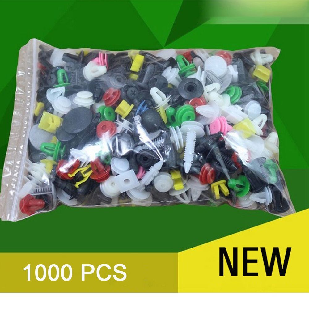 Colourful Car Fastener Auto Bumper Fender Clip Tool Trim Plastic