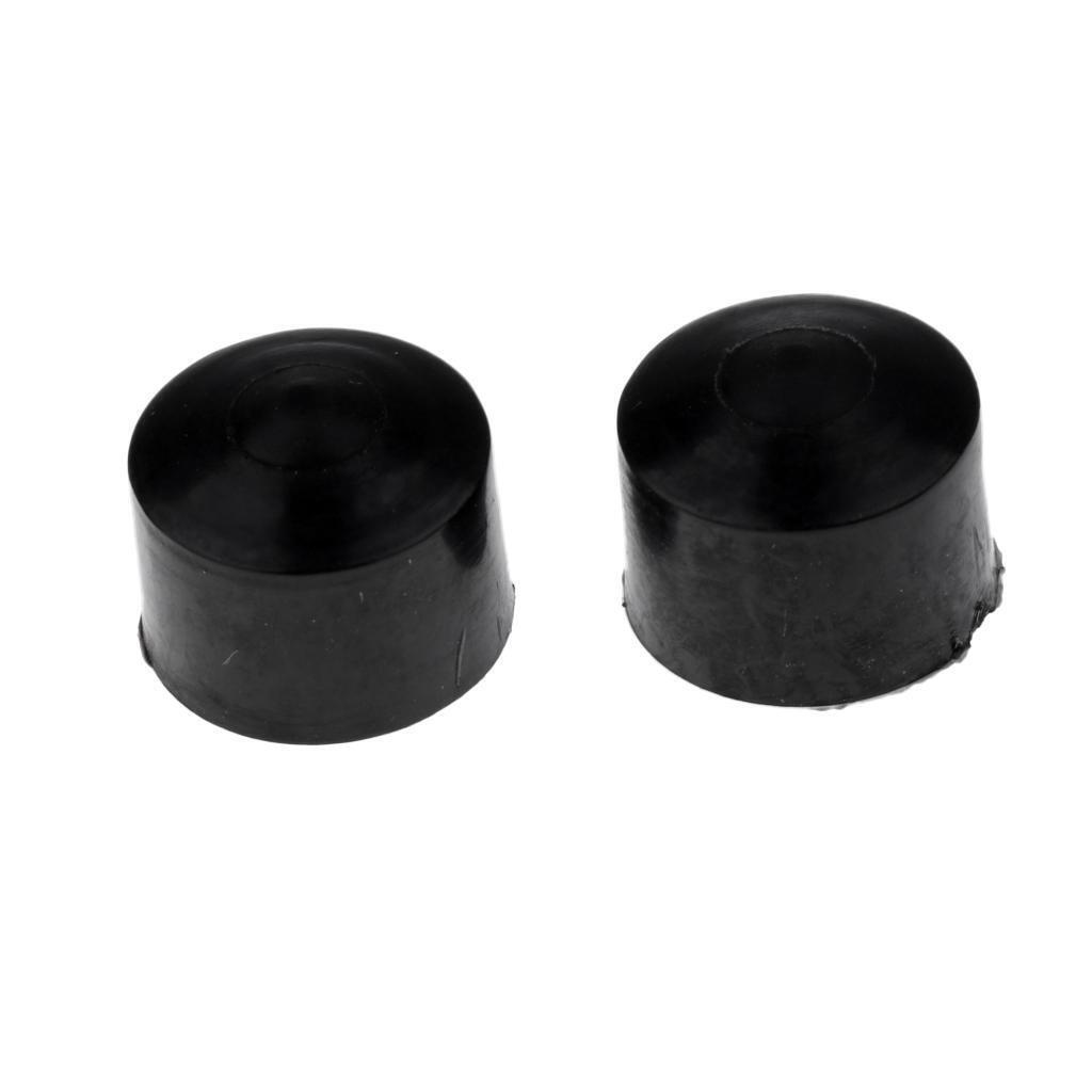 Pack of 4Pcs Skateboard Truck Replacement  Cups - Black Rubber 3 Sizes 16×10 mm